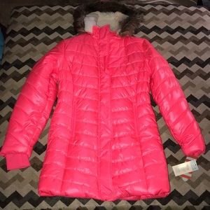 Cat and jack puffer girl coat